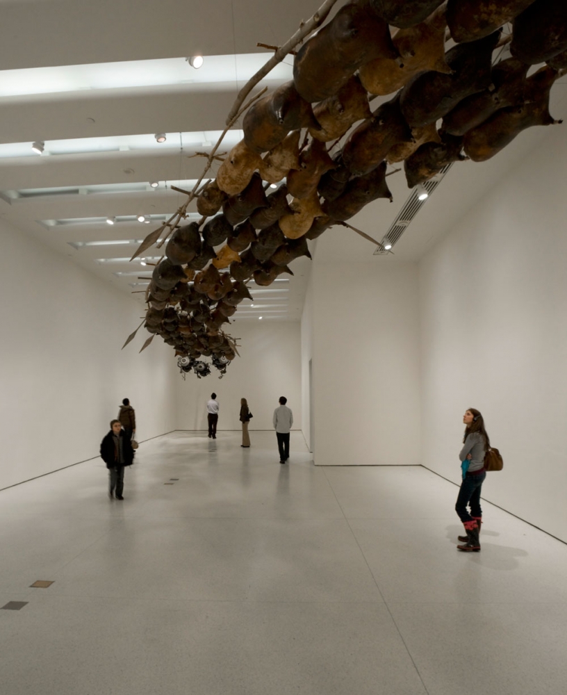 Cai Guo-Qiang,&nbsp;Cry Dragon/Cry Wolf: The Ark of Genghis Khan, 1996